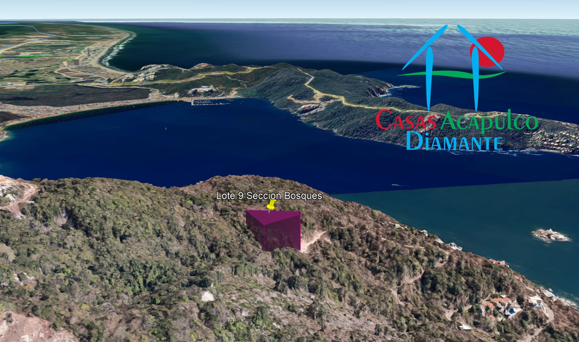 Terreno Brisas del Marqués Bosques lote 9 - Ubicación satelital y entorno 9